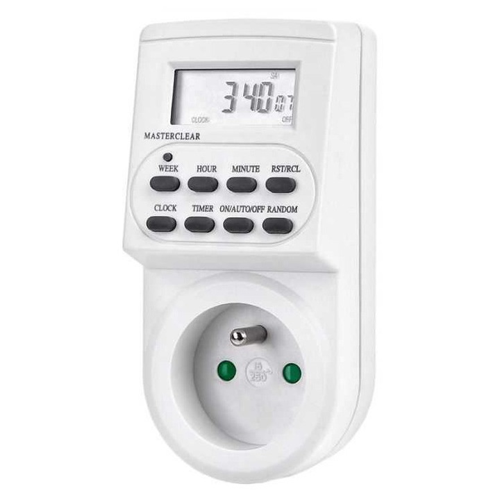 Priza cu temporizator digital