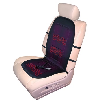 Husa scaun auto cu incalzire One Direction 12V 35W 3A Husa scaun auto cu incalzire One Direction 12V 35W 3A