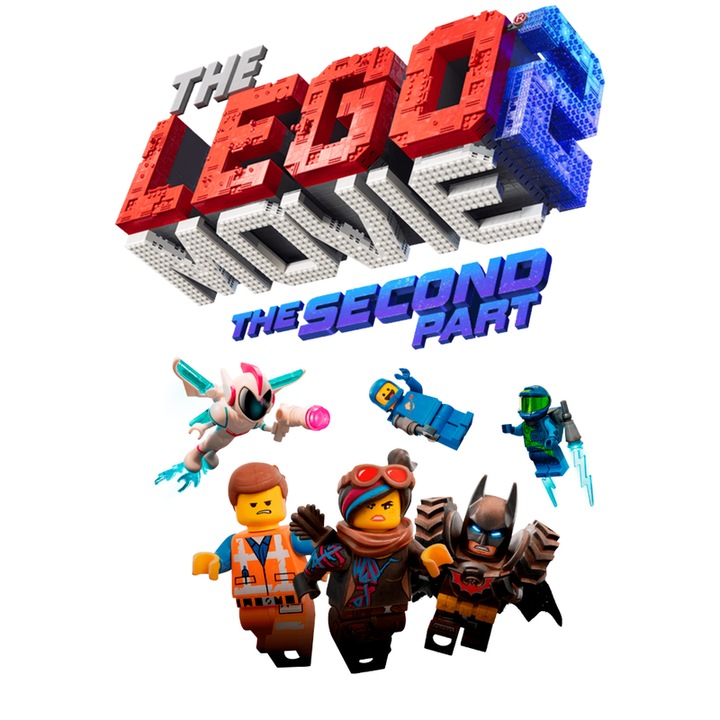 Sticker The Lego Movie Lumea Lego Plina De Actiune Creativitate Si Eroi, Autoadeziv, Cri-Flo, Marime 10 Cm