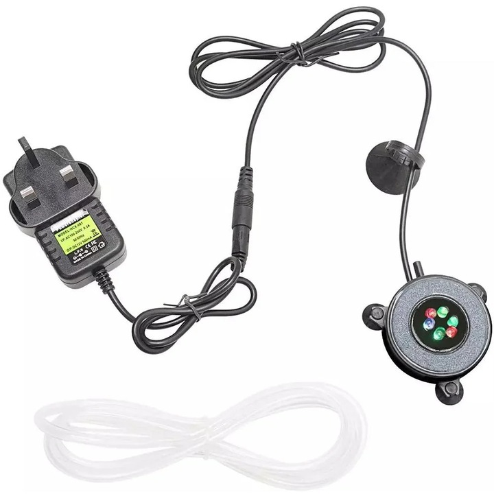 Lumina LED pentru acvariu YANYXR, bula aer, schimbare culoare, 5.5x2cm