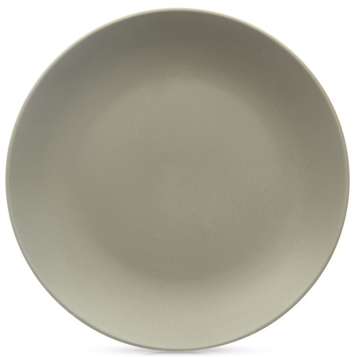 Orion kerámia lapostányér, 27x3cm, matt zöld, elegáns design