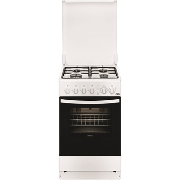 Aragaz Zanussi ZCG512G1WA, Gaz, 4 Arzatoare, Aprindere electrica plita/cuptor, Grill, Rotisor, 50 cm, Alb Aragaz Zanussi ZCG512G1WA, Gaz, 4 Arzatoare, Aprindere electrica plita/cuptor, Grill, Rotisor, 50 cm, Alb