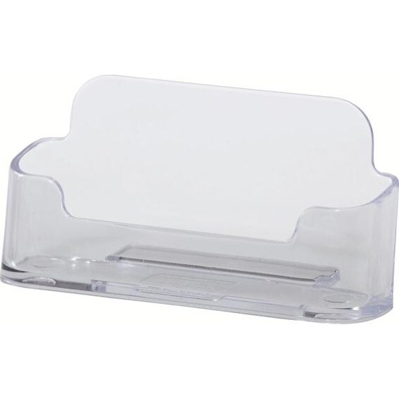 Suport carti de vizita Magnetoplan transparent, 96x45x20 mm