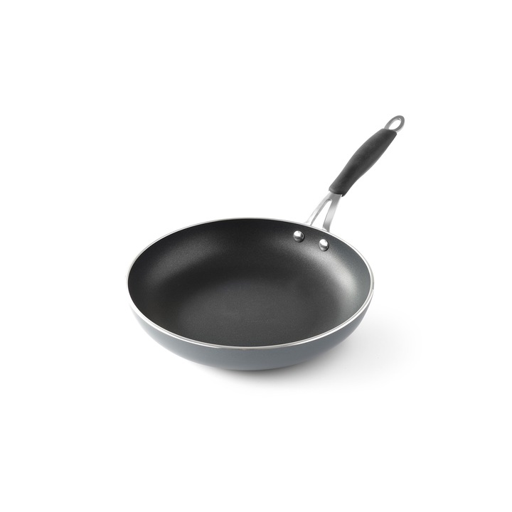 Тиган Hendi, Алуминий, Незалепващо покритие Teflon Platinium Plus, 20x H 4.4 см, Подходящ за всички източници на топлина