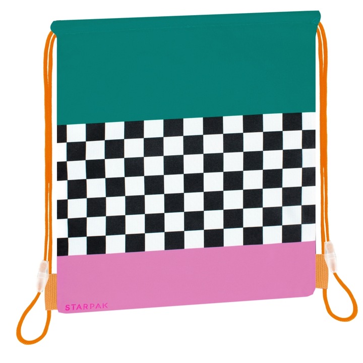 Multifunkciós textiltáska, többszínű, 39x33cm