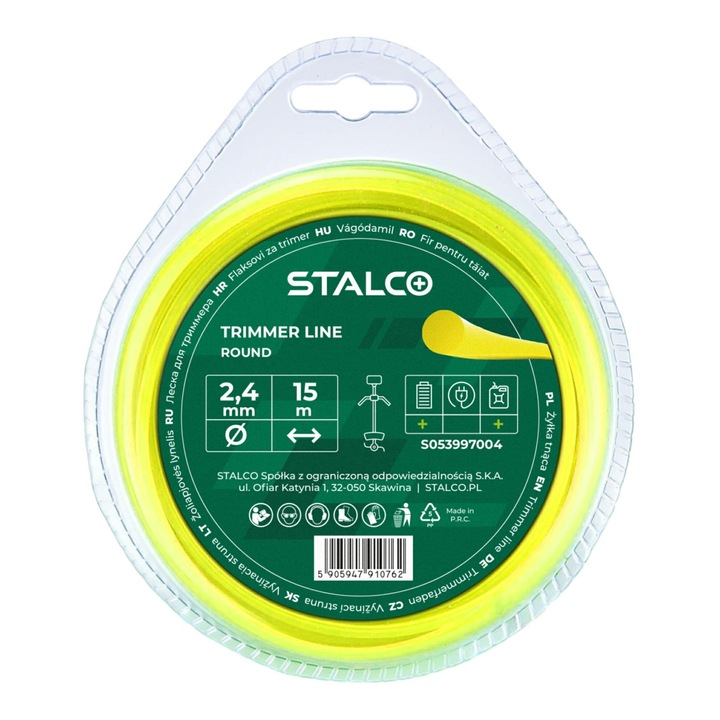 STALCO kerek vágódamil 1,3 mm x 15 m S053997001