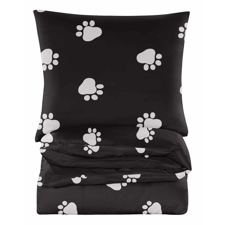 Ágynemű, Cotton Market, 220x200cm, mancsmotívumok, pamut