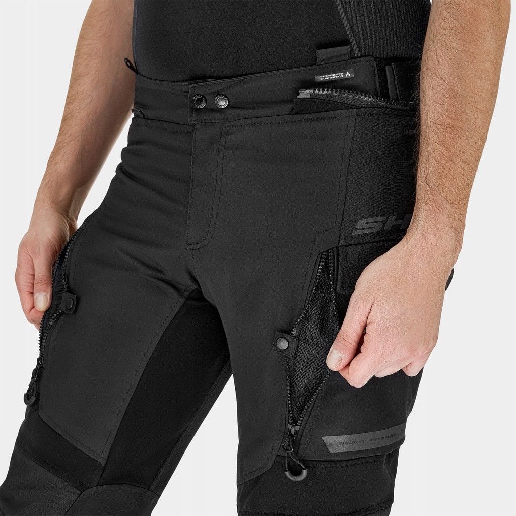 Pantaloni moto SHIMA DUNE, impermeabili, negru, L - eMAG.ro