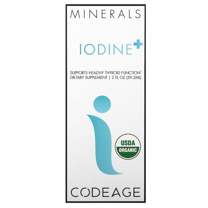 Iod+, 250 µg, Codeage, 59.2 ml