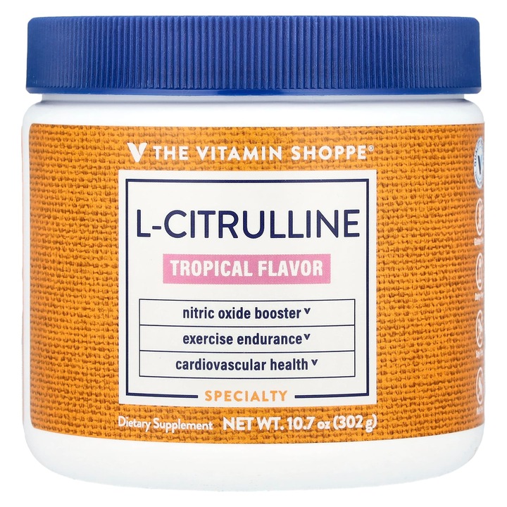 The Vitamin Shoppe, L-citrulina, fructe tropicale, 302 g