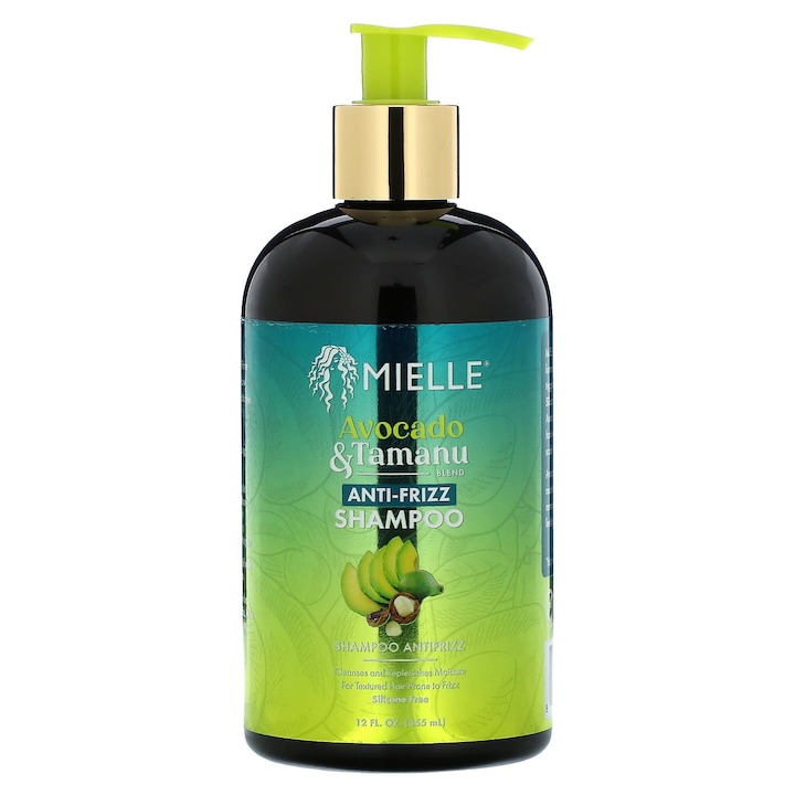 Mielle, Sampon anti-incretire, avocado si tamanu, 355 ml