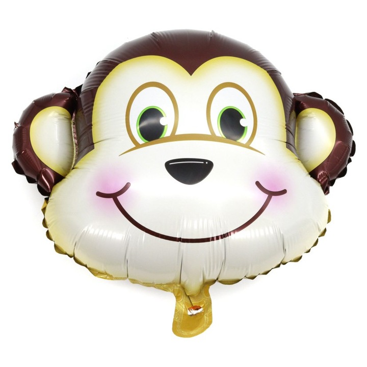 Комплект от 50 балона, ЕДИН ДОЛАР, Маймунка, Многоцветни