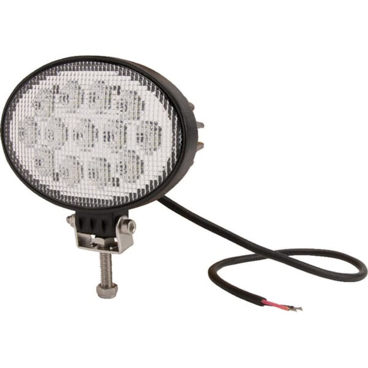 LED munkalámpa, ovális, 39W, 3510 lm, fehér, 10-30V