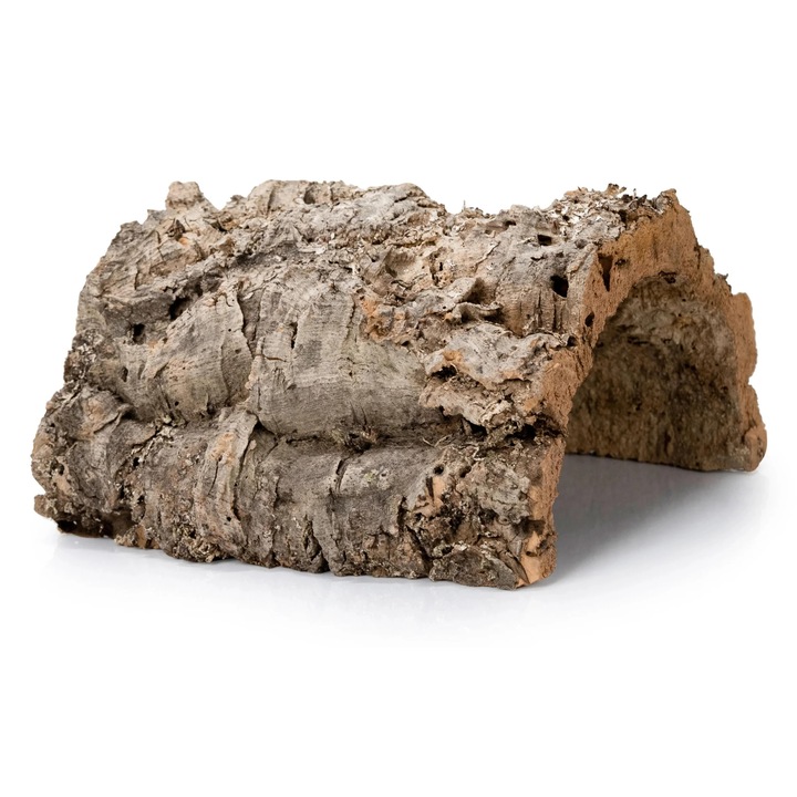 Pestera din scoarta de stejar de pluta, dimensiune MINI - pentru papagali mici