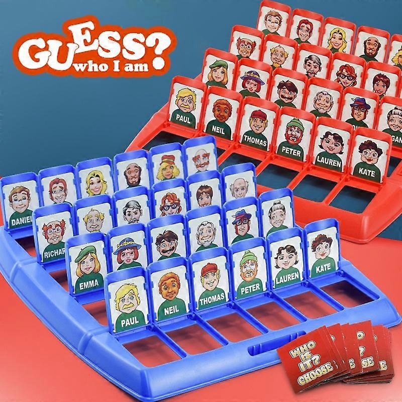 Joc de societate Guess Who Is It, pentru familie, 2-6 jucatori