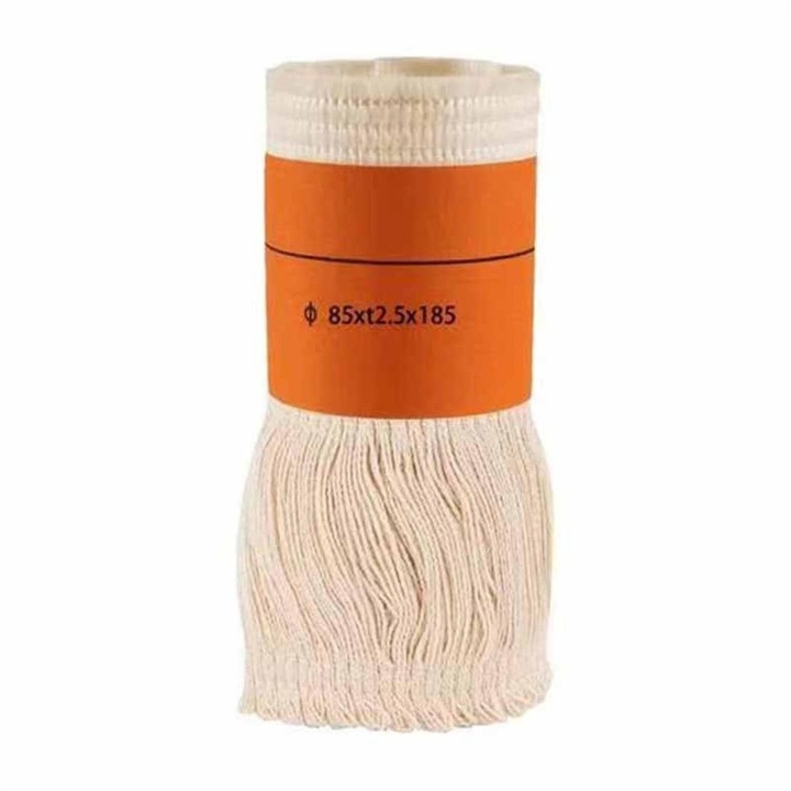 Fitil pentru incalzitor pe kerosen 85x2.5x185mm si 9.5x2.5x18mm, alb si portocaliu