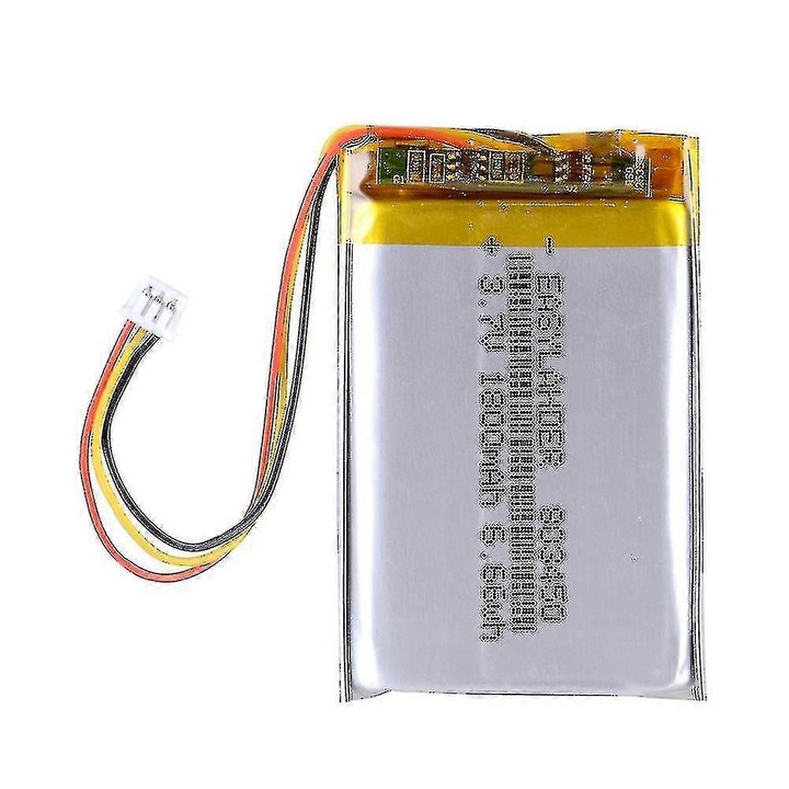 Li-polimer akkumulátor 3.7V 1500mAh 1.25x3p