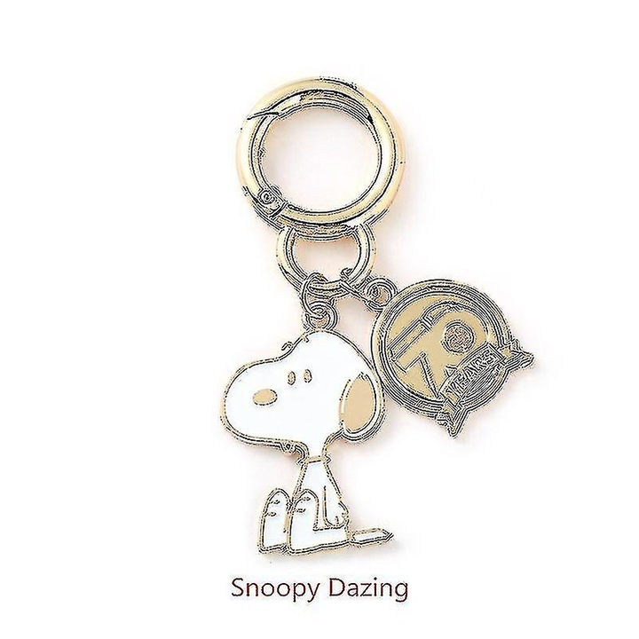Snoopy plüss kulcstartó, 9 cm, 1 darabos szett