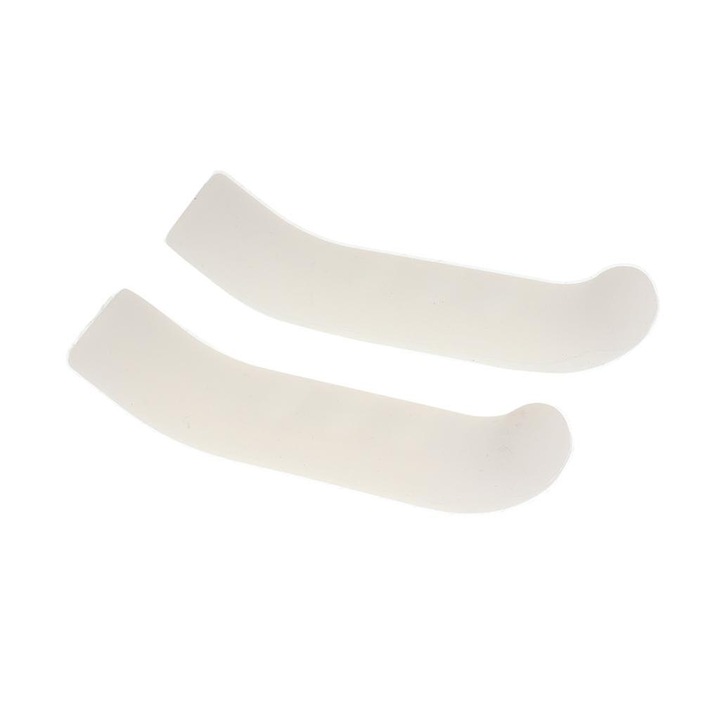 Husa protectie maneta frana bicicleta silicon transparent 7.5x1.4cm set 2 bucati
