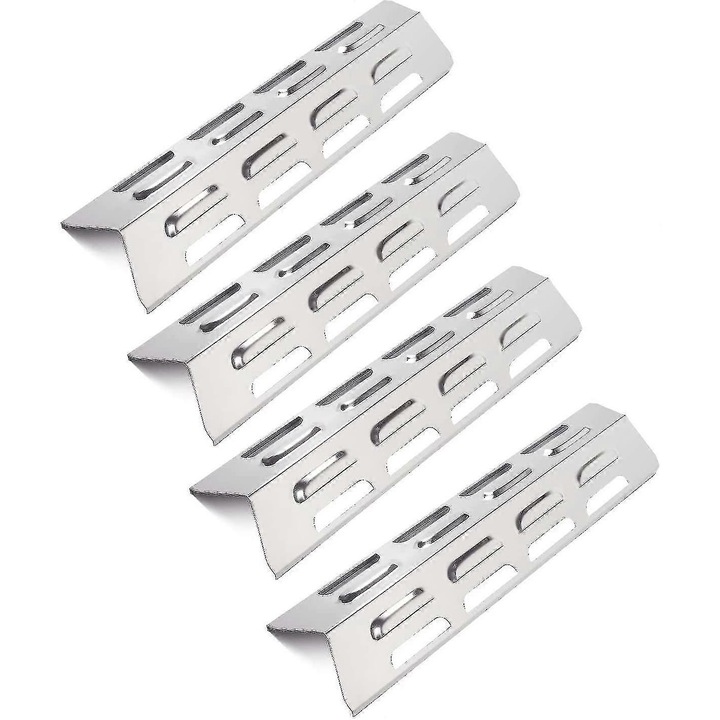 Placa de incalzire gratar gaz inox 40.9x10cm set 4 piese
