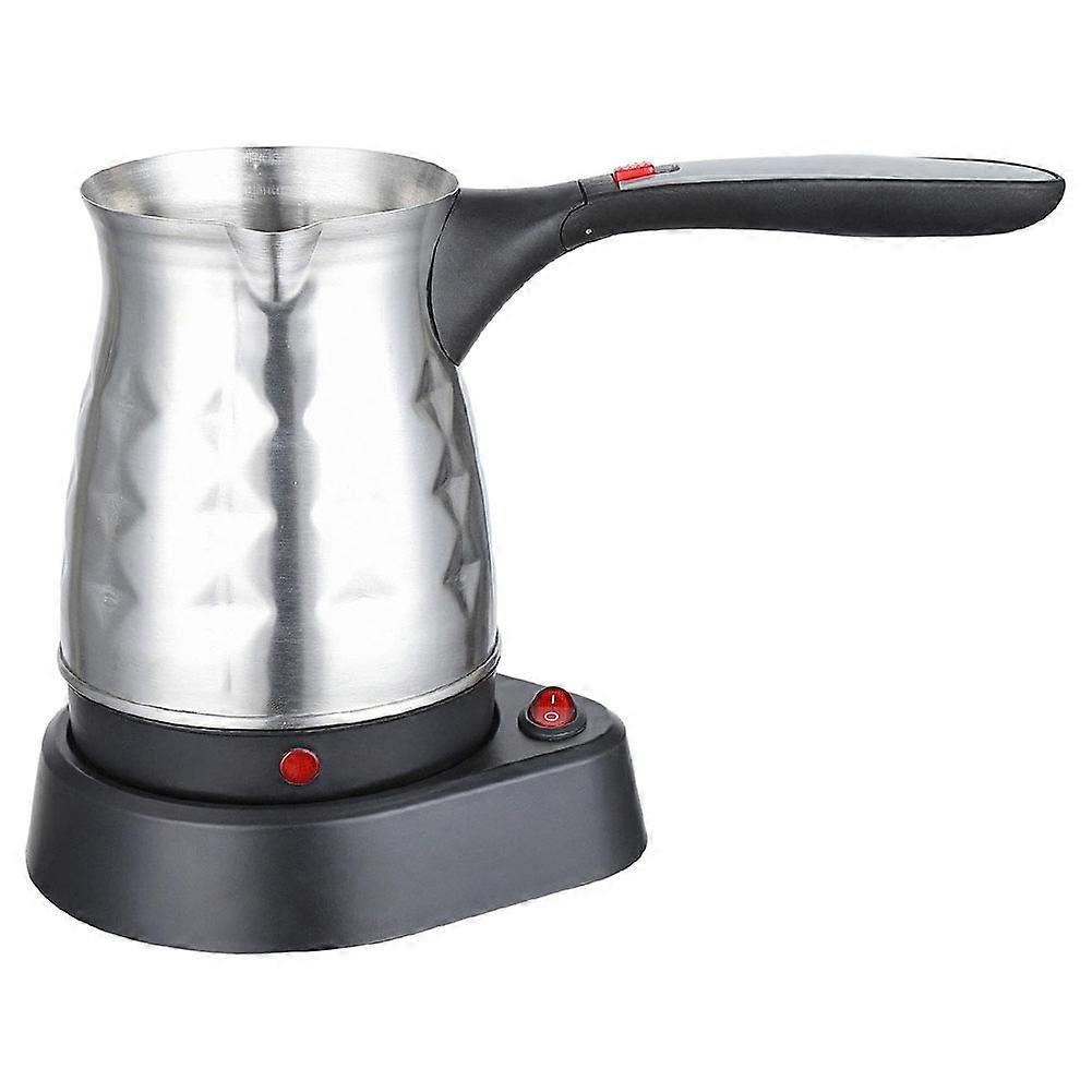 Cafetiere electrica turceasca, 500ml, inox, 24.1x17.6cm, argintiu/negru