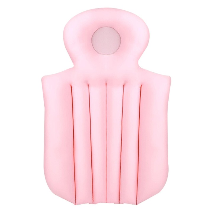 Perna de baie pentru adulti, 63.5x37cm, 93x40cm, roz