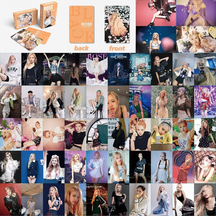 Set de 54 Felicitari BP Lomo Cards, 5.5x8.5cm, pentru fani K-Pop