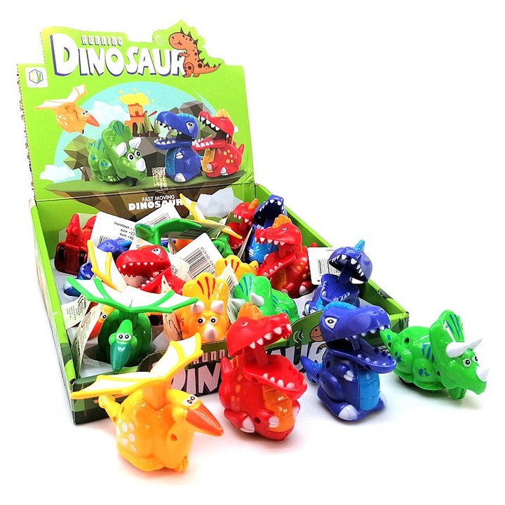 16 darabos dinoszaurusz játékkészlet, ONE DOLLÁR, többszínű