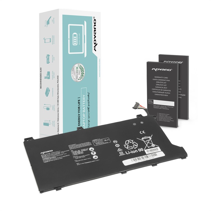 Movano akkumulátor Huawei Matebook D15 HB4692J5ECW-31-hez