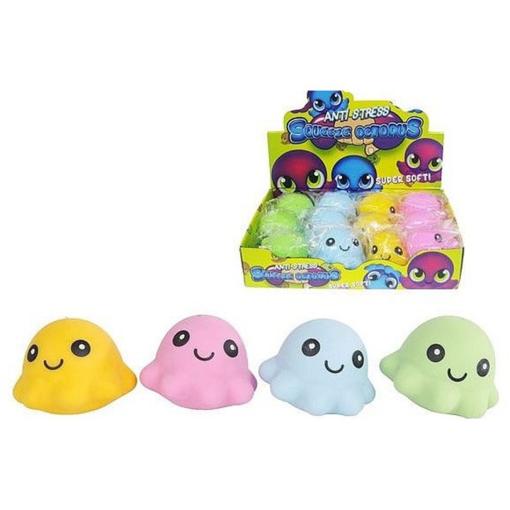 Комплект интерактивни детски играчки Hippo, 8 см, 4 цвята, 12 части