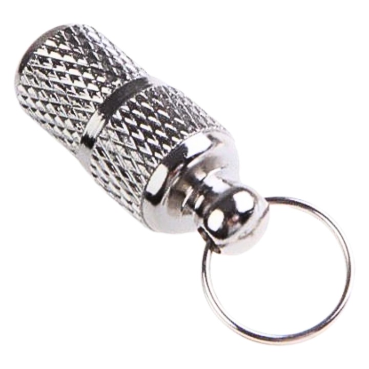 Eticheta de identificare pentru caini, Parrot Planet, mare, argintiu