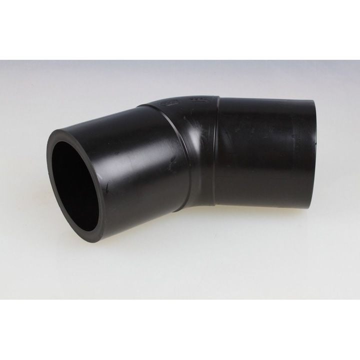 Cot teava 45 grade AGRU, 110x6.6 SDR17, pentru apa-gaz