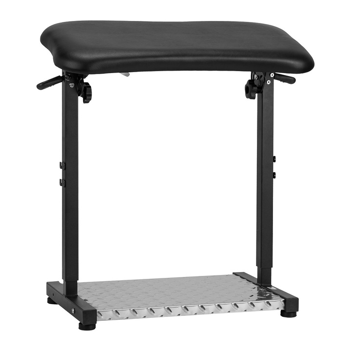 Podlokietnik ergonomic pentru tatuaj Pro Ink 721, negru, ajustabil 69-95cm, metalic