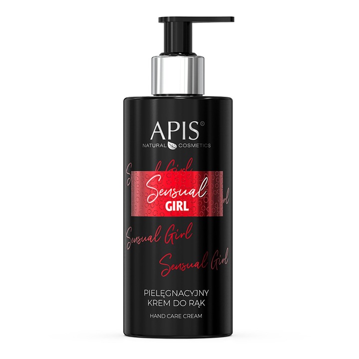 APIS Sensual Girl tápláló kézkrém, 300ml, argánolajjal és shea vajjal