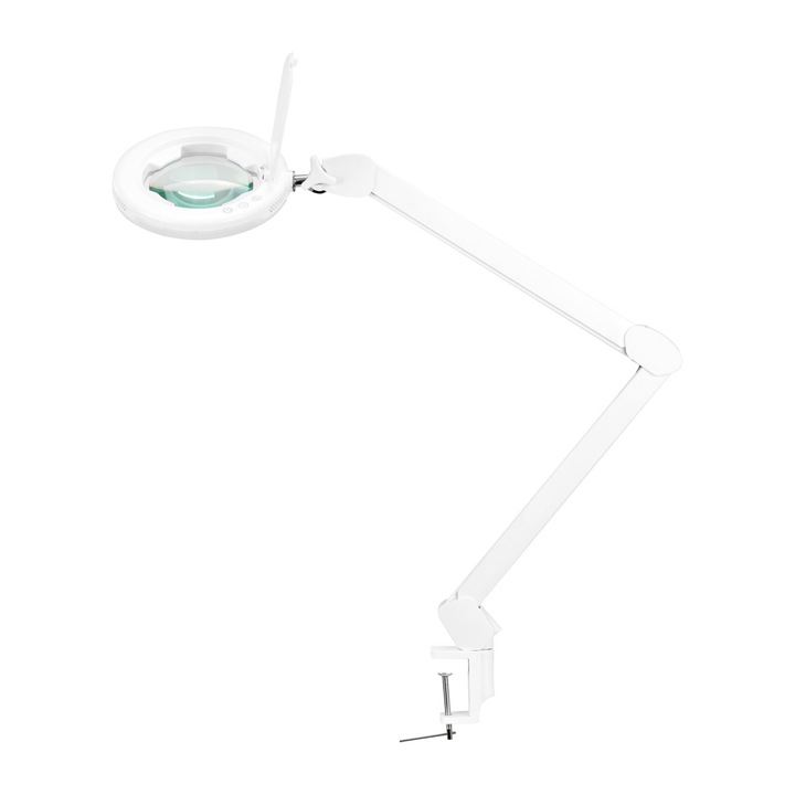 LED лампа лупа GLOW, 5", 12W, 3000K-6000K, пълен комплект