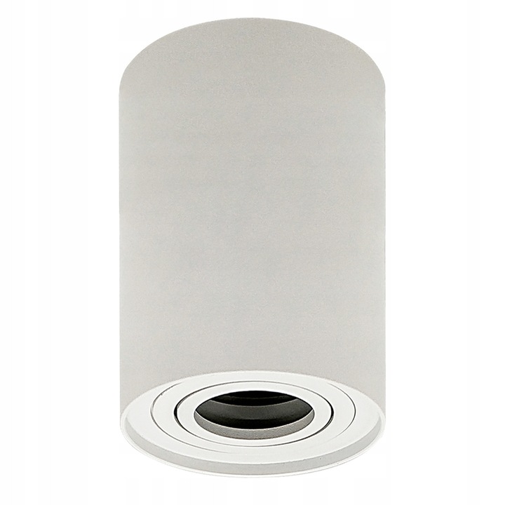 Spot plafon DeLux MC85115-1, aluminiu, mobil, alb, 8.5x11.5cm