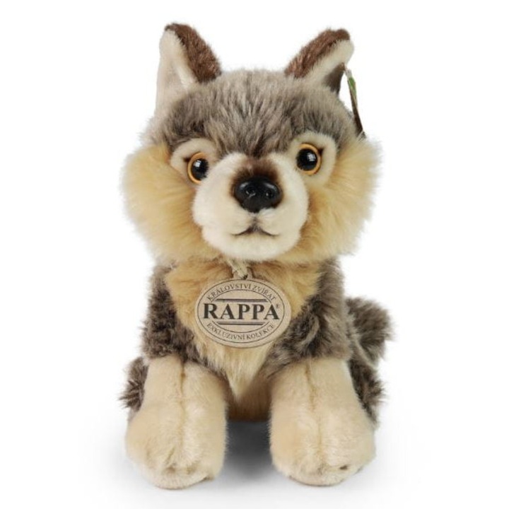 Jucarie de plus, Rappa, lup, 18 cm, Eco Friendly