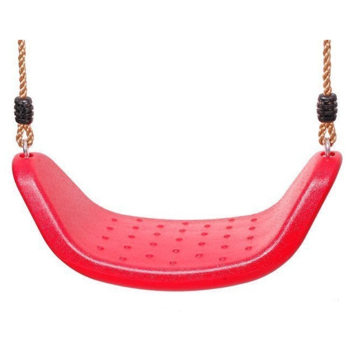 Leagan copii JUST FUN, LUX, plastic, 10mm, 180cm, rosu, max. 50kg