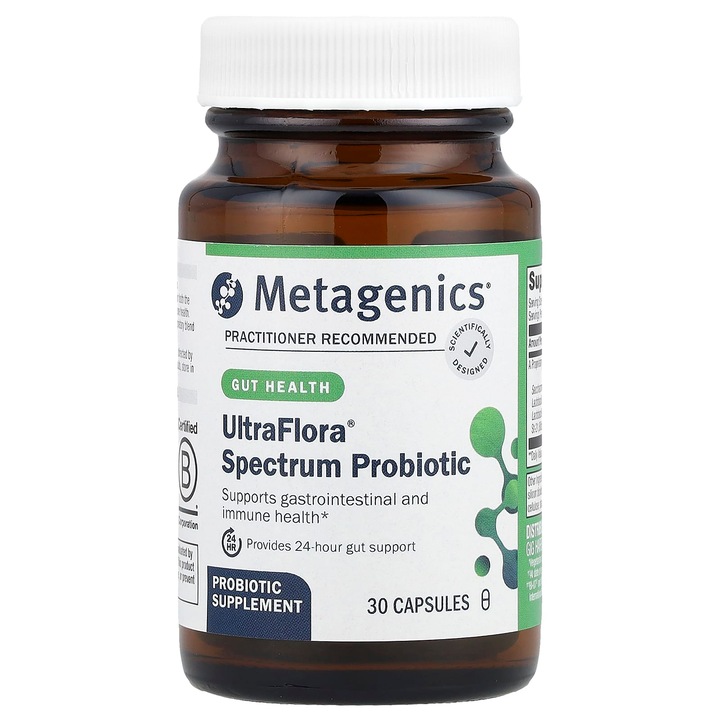 Supliment, Metagenics, Probiotic cu Spectru UltraFlora, 30 de capsule