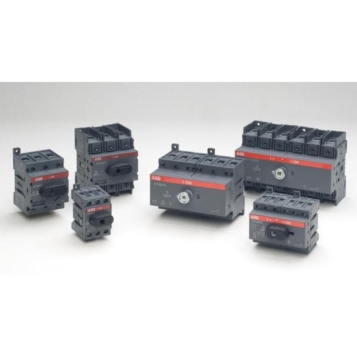 Dispozitiv de deconectare ABB OT125F3, 125A, 3-biegunowy, 750V, montaj tablou