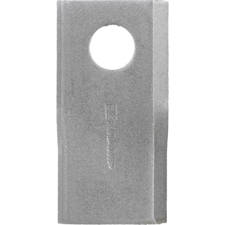 KRAMP balos forgó fűnyíró kés 96x48x4 mm, nyílás 19 mm