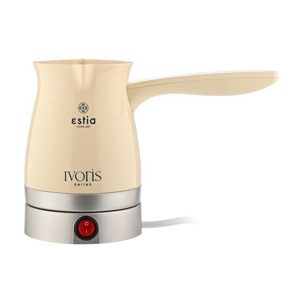 Cafetiere, Estia Home Art, 800W, 0.75 litri, crem/argintiu
