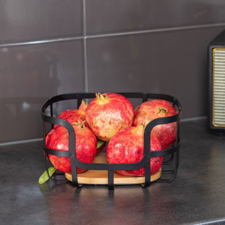 Cosuri servire Estia Home Art Bamboo Essentials, 24x24x12.7cm, maro, set