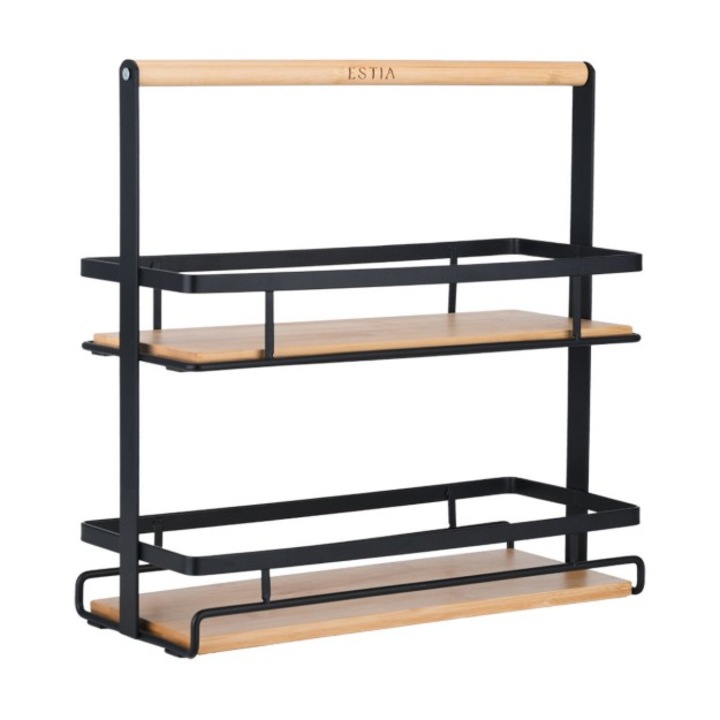 Organizator pe doua straturi, Estia Home Art, bambus