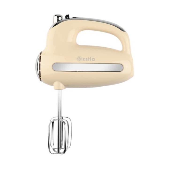 Mixer manual Estia Home Art Epoque, 300W, 5 viteze, turbo, crem