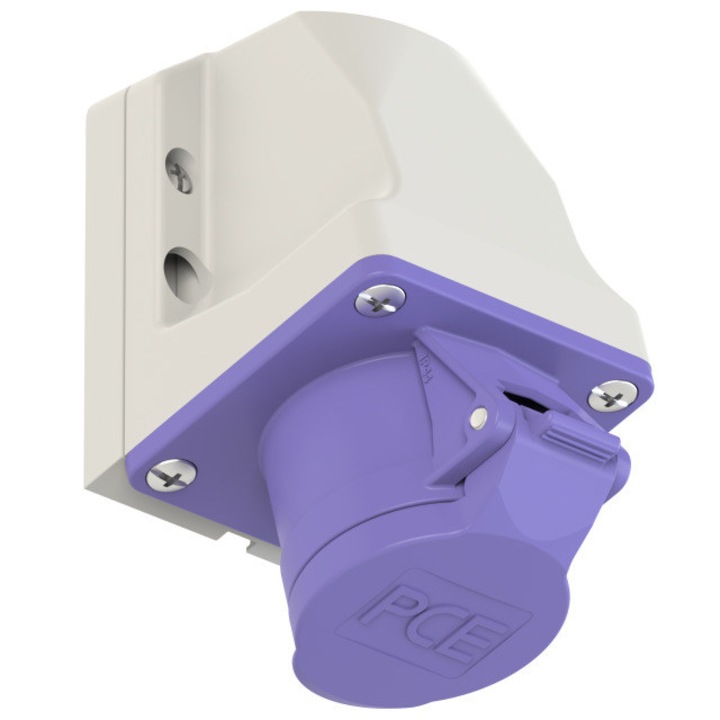 Priza industriala PCE, 16A ,24V/~50-60Hz, 2P, IP44