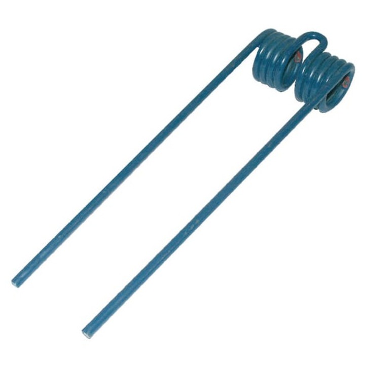 Rugós fog rotációs rendsodró traktorhoz, KRAMP, F580007, 300x77mm, 6,5mm, kék