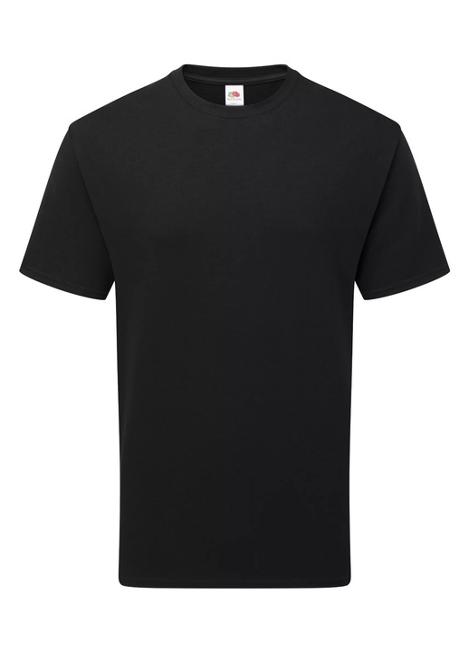 Ferfi polo, Fruit of the Loom, tiszta pamut - 43794, Fekete