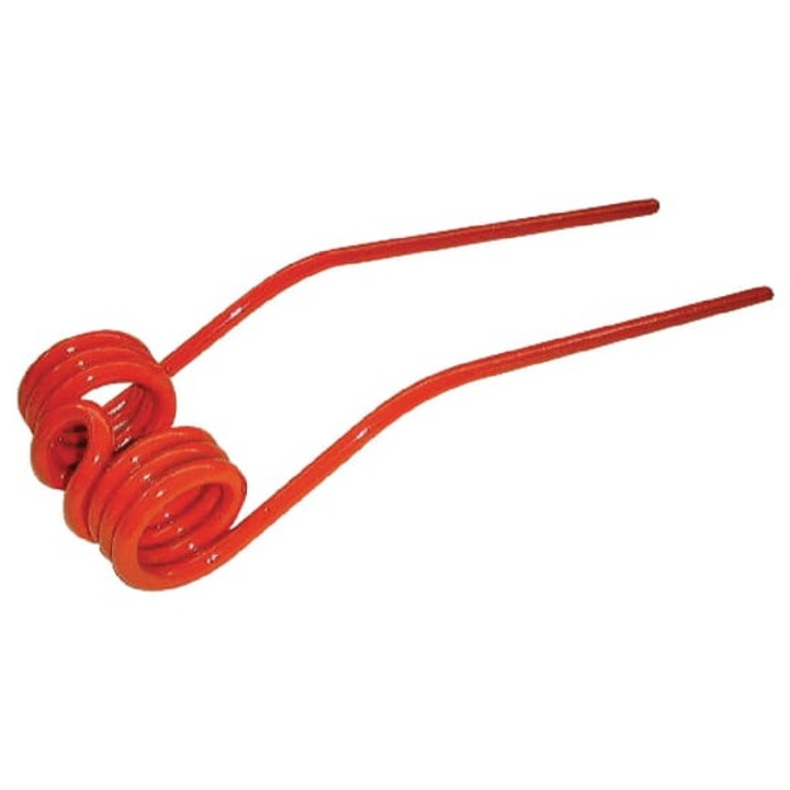 KRAMP kapaszkodó, 380x98mm, piros, rugóval