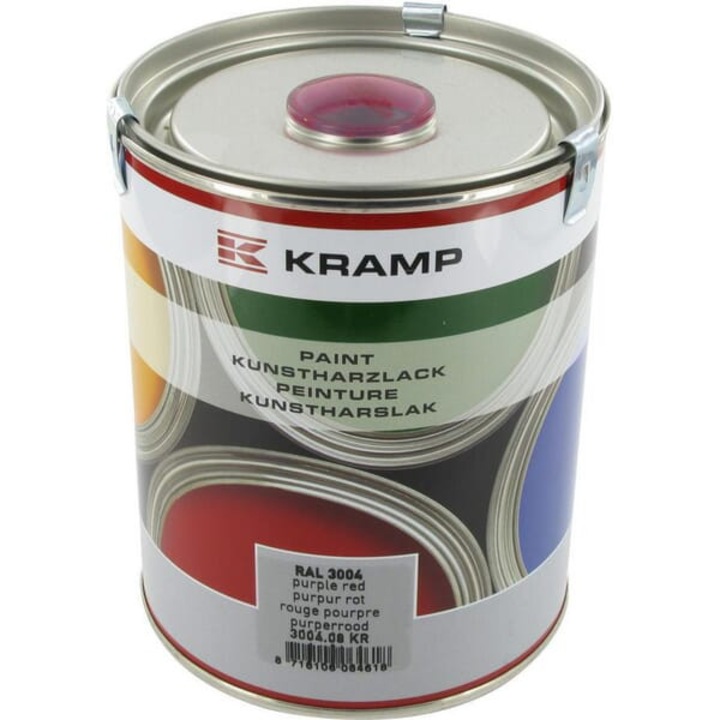 Autófesték, Kramp, RAL 3004, bíborvörös, 1 l